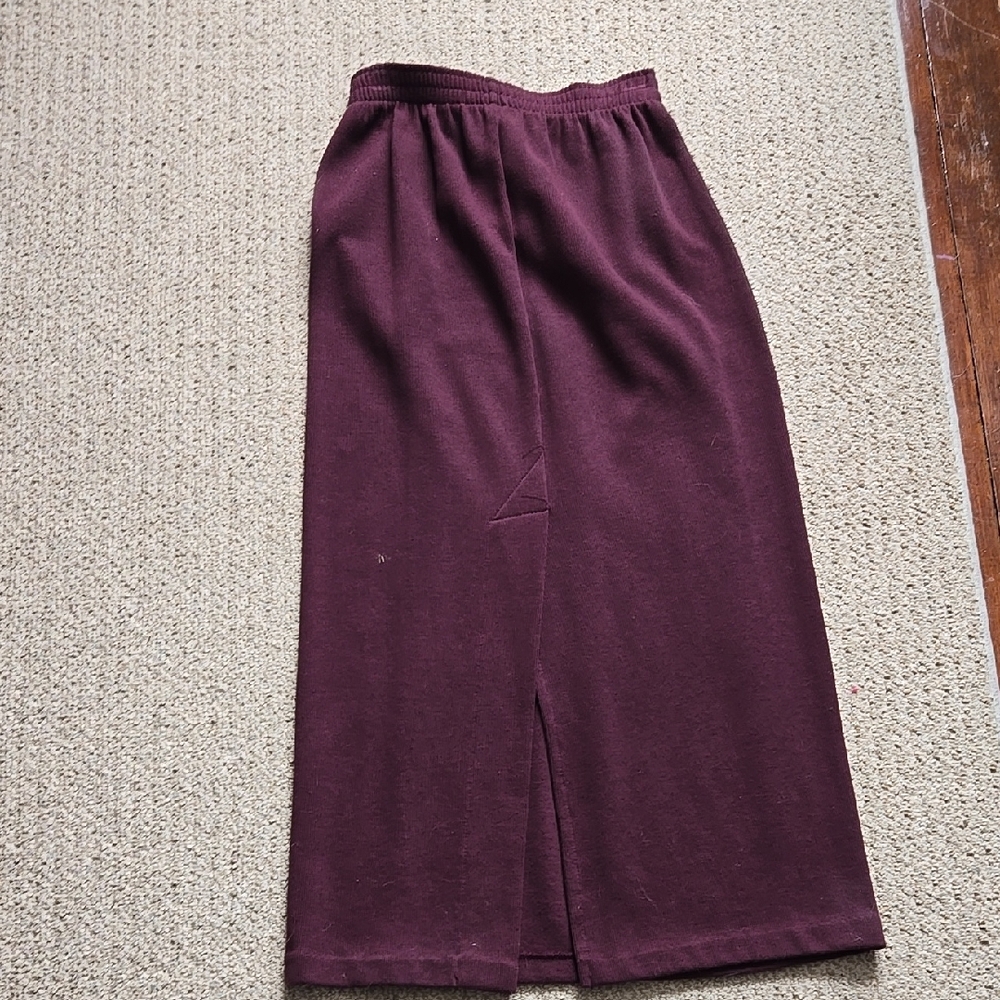 Plum Maxi Skirt